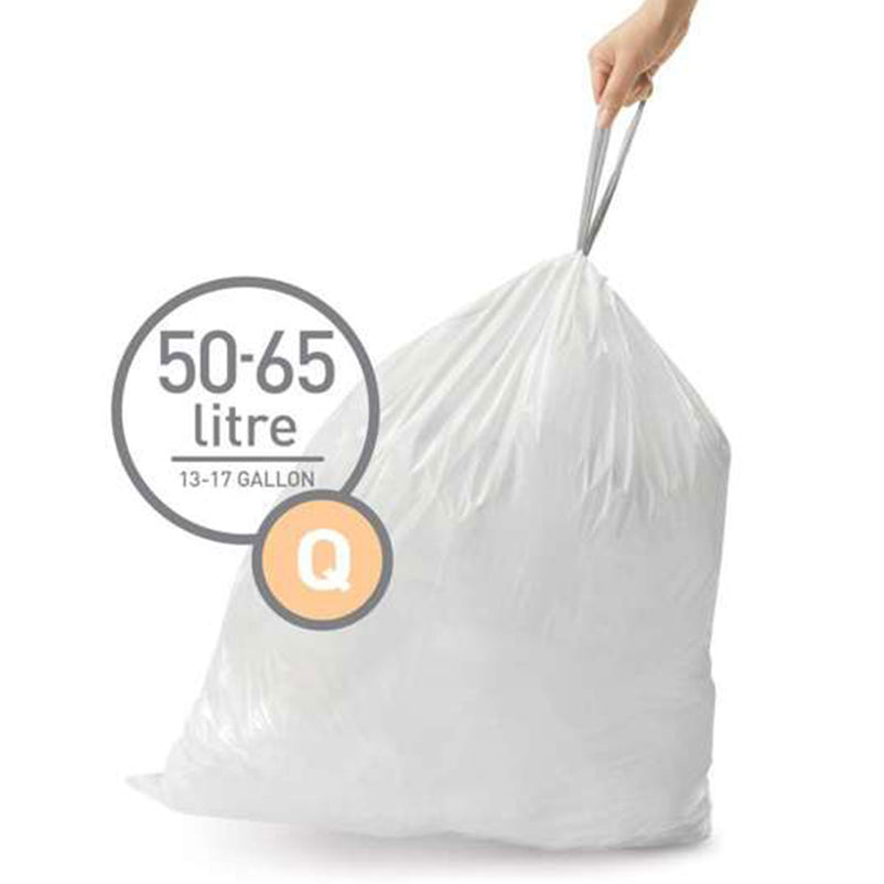 SIMPLEHUMAN Set 60 saci gunoi, 50-65L