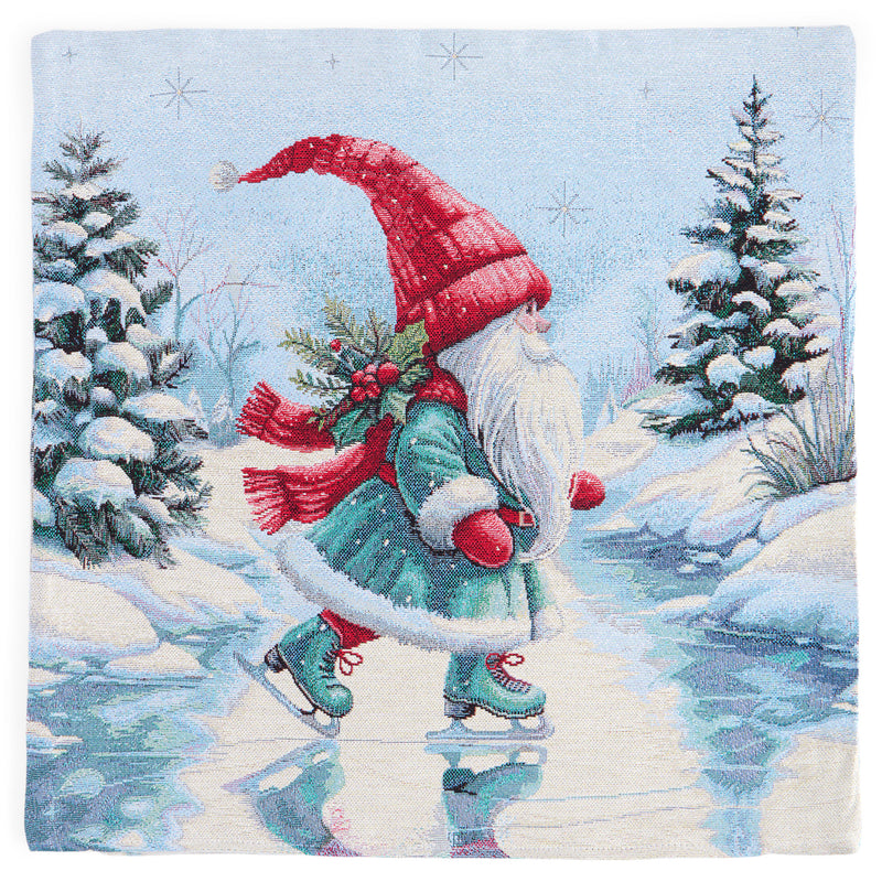 SKATING SANTA Pernă decorativă, 45x45cm