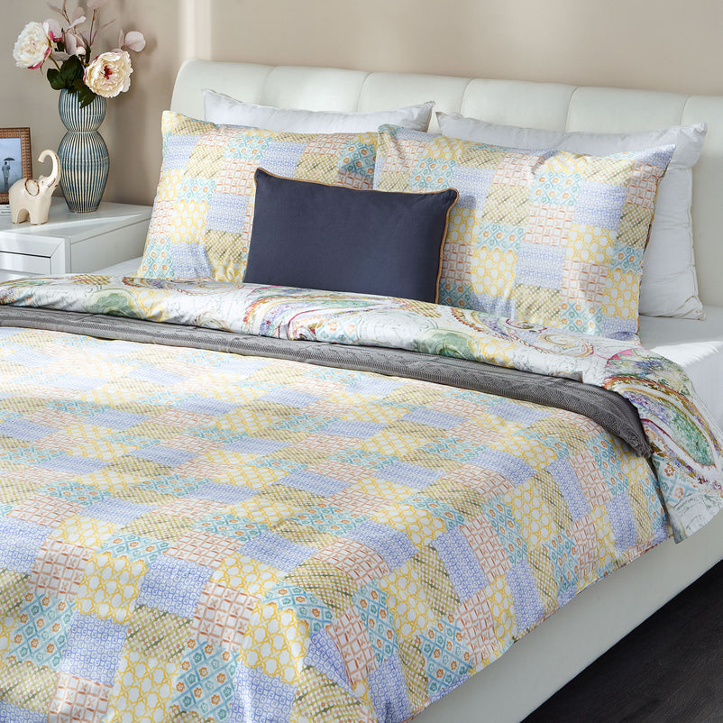 PUNJAB Set așternut 4 piese, 200x220cm