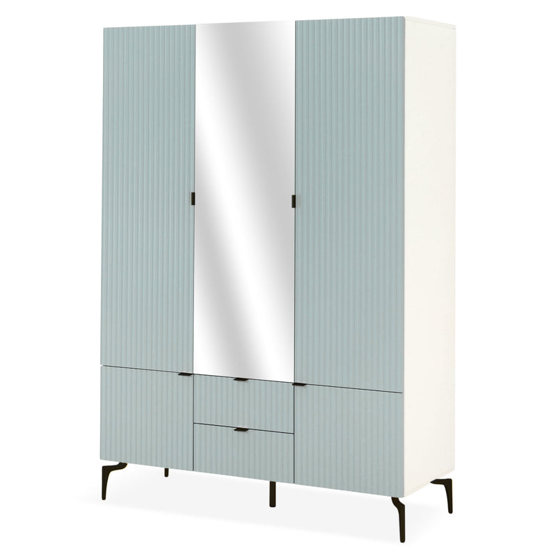 WAVE Dulap copii, 5 uși, 2 sertare