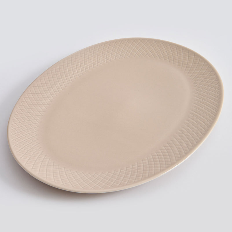 MEMORY Platou servire, porțelan, L.39cm