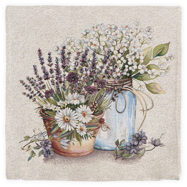 FIELD FLOWERS II Pernă decorativă, 45x45cm