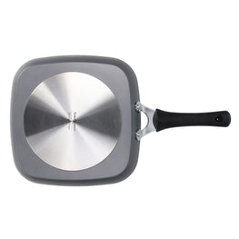 LUXURY Tigaie grill, aluminiu, L.28cm