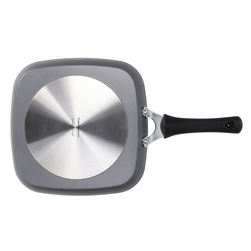 LUXURY Tigaie grill, aluminiu, L.28cm