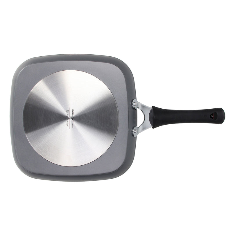LUXURY Tigaie grill, aluminiu, L.28cm