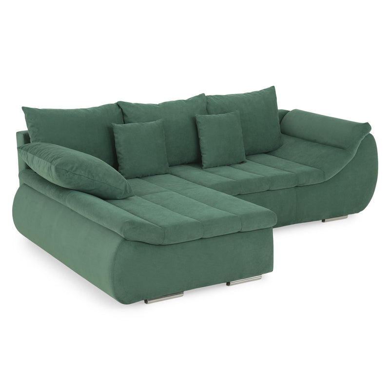 MINIDIAZ Canapea extensibilă, șezlong stânga/dreapta, stofă