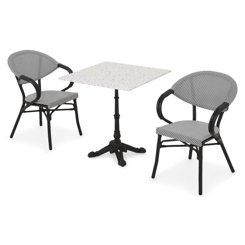 RIVA/MILLIE Set mobilier terasă/grădină, 2 scaune și masă
