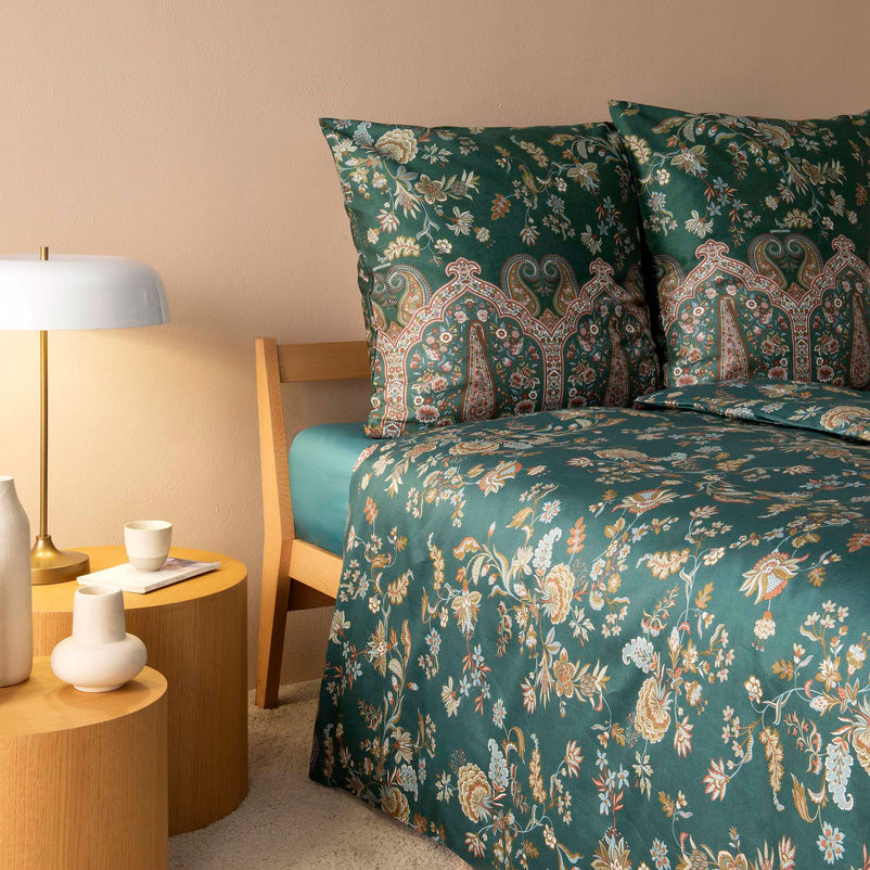 INDIAN ROSES Set așternut 4 piese, 200x220cm