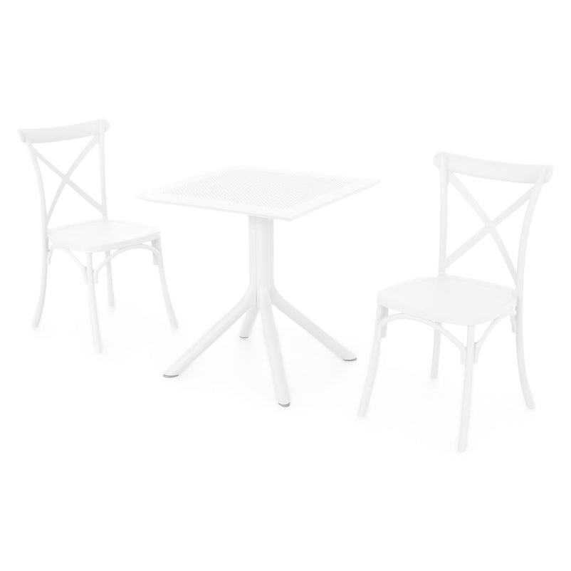 TIPPUS/SUCCOR Set mobilier terasă/grădină, 2 scaune și masă