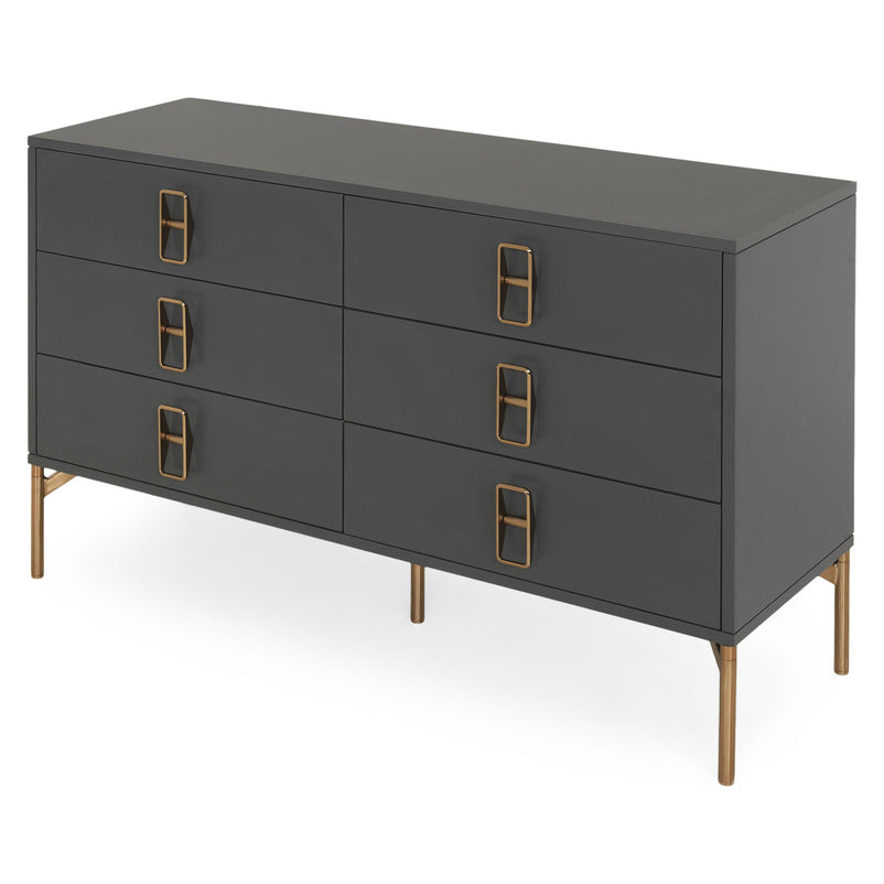 ONIX Comodă 6 sertare