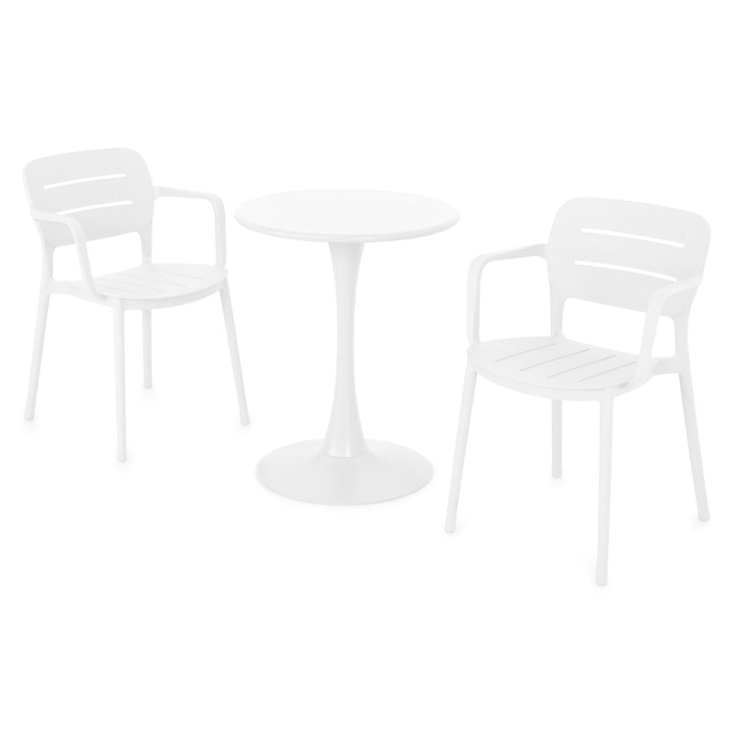 PLEZURO/MARCO Set mobilier terasă/grădină, 2 scaune și masă
