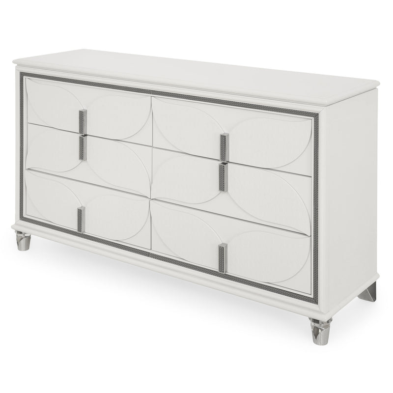 SHARLENE Comodă 6 sertare