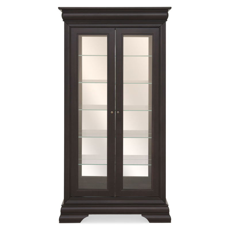 CHOCOLATE Vitrină 2 uși, LED inclus