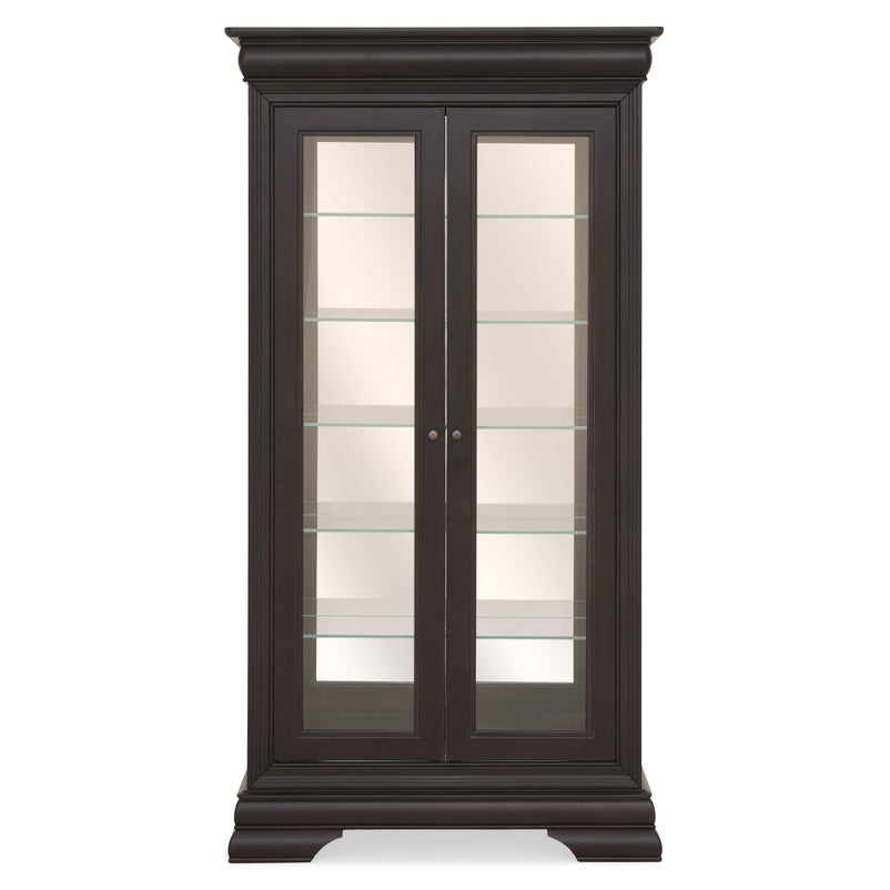 CHOCOLATE Vitrină 2 uși, LED inclus