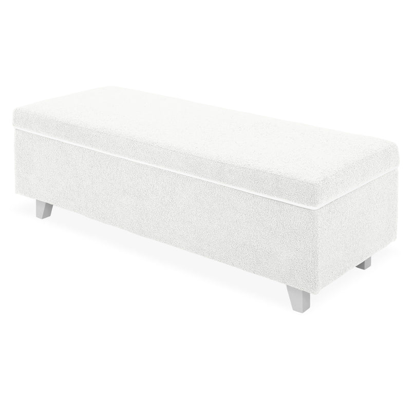 KOLLE Banchetă, ladă depozitare inclusă, stofă