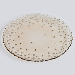 CONFETTI Farfurie fel principal, sticlă, D.28cm
