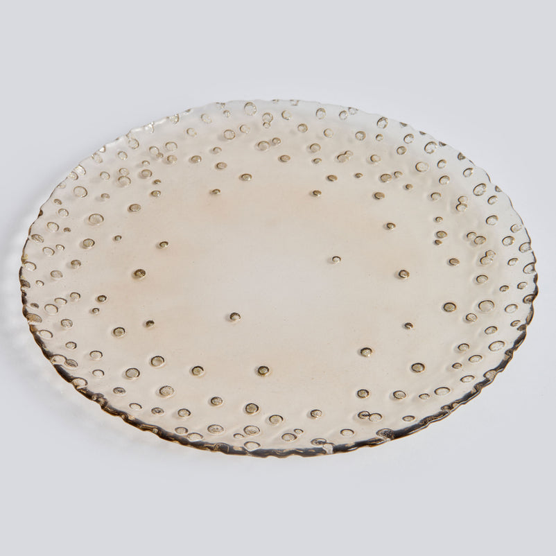 CONFETTI Farfurie fel principal, sticlă, D.28cm