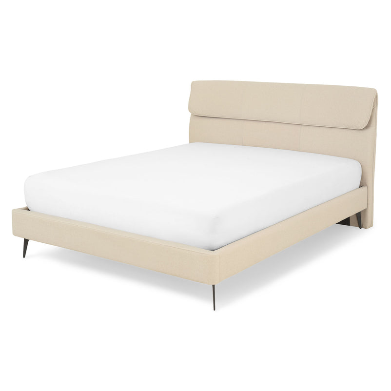 GENESEE Pat tapițat, 160x200cm, somieră inclusă