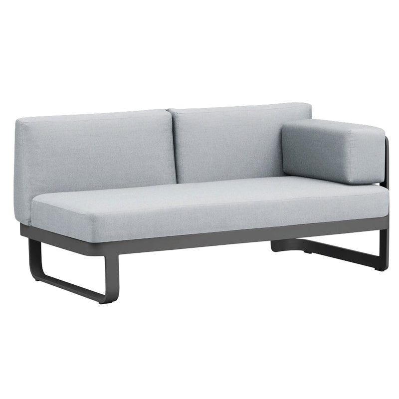 VERONA Set mobilier terasă/grădină, colțar 3 piese și 3 măsuțe cafea