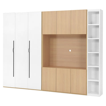 COMPACT Dressing 9 uși, spațiu TV