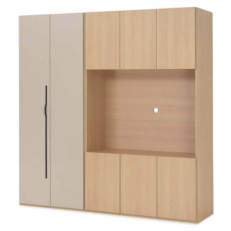 COMPACT Dressing 8 uși, spațiu TV