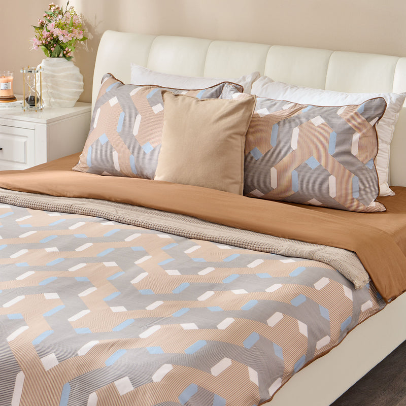 LARS Set așternut 4 piese, 200x220cm