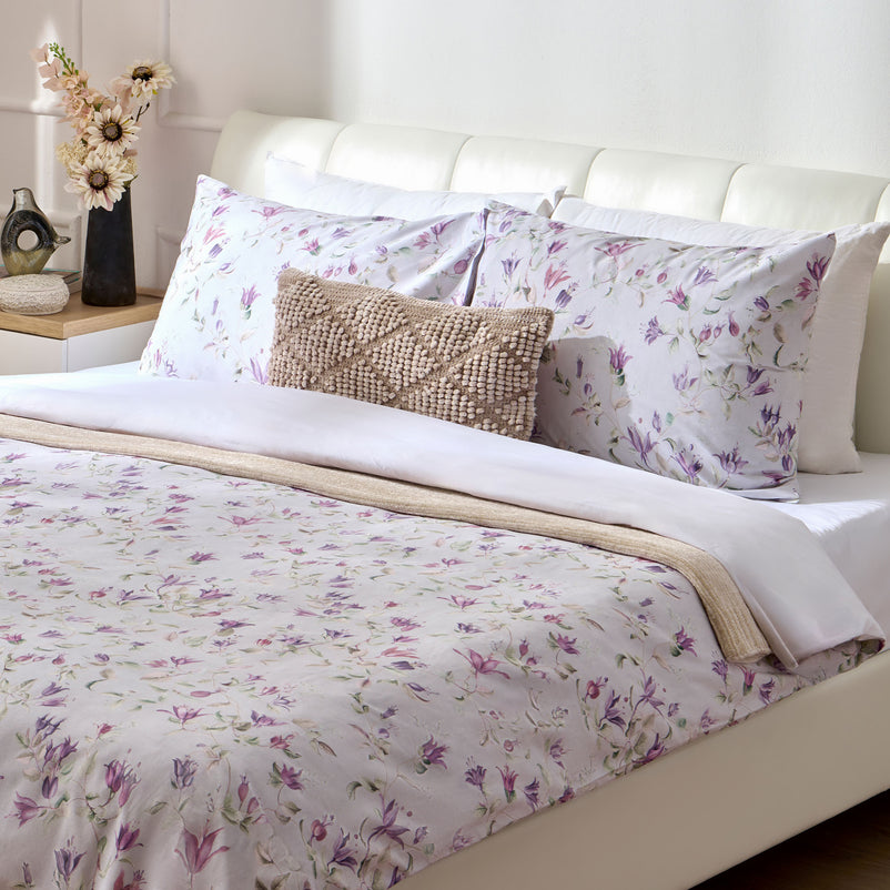 FUCSIAS Set așternut 4 piese, 200x220cm