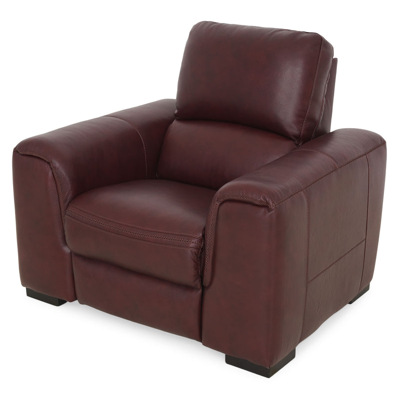 LISMORE Fotoliu cu recliner electric, piele