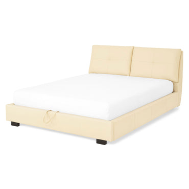 GRANT Pat tapițat, 160x200cm, somieră rabatabilă și ladă incluse