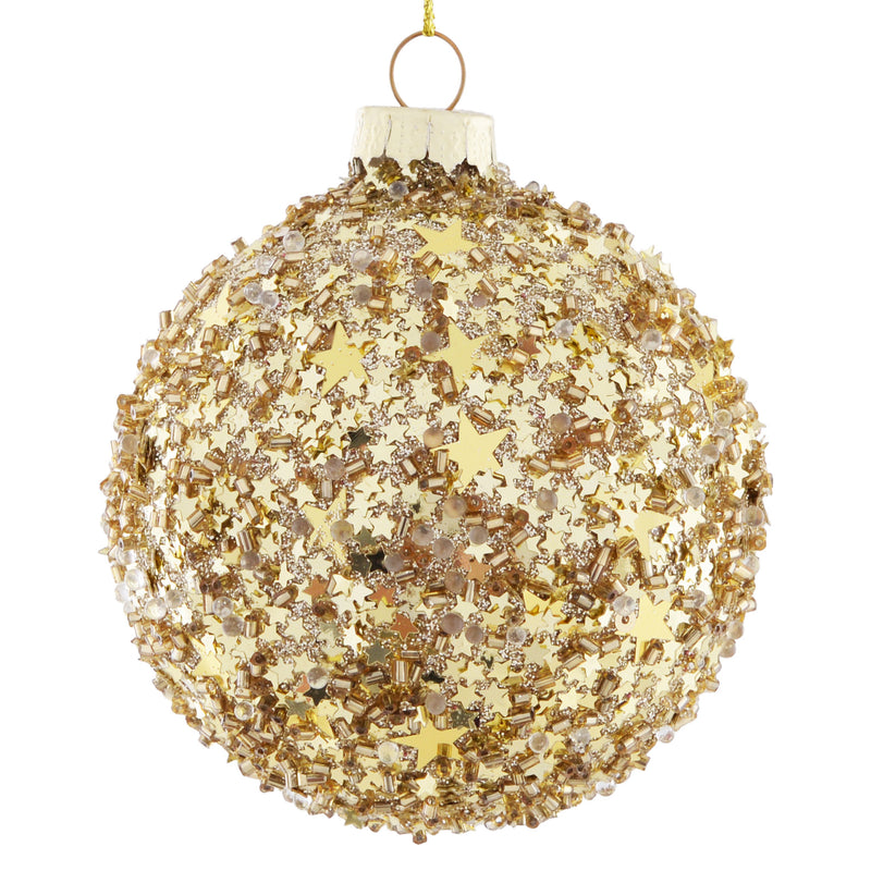 DISCO Glob, sticlă, D.8cm