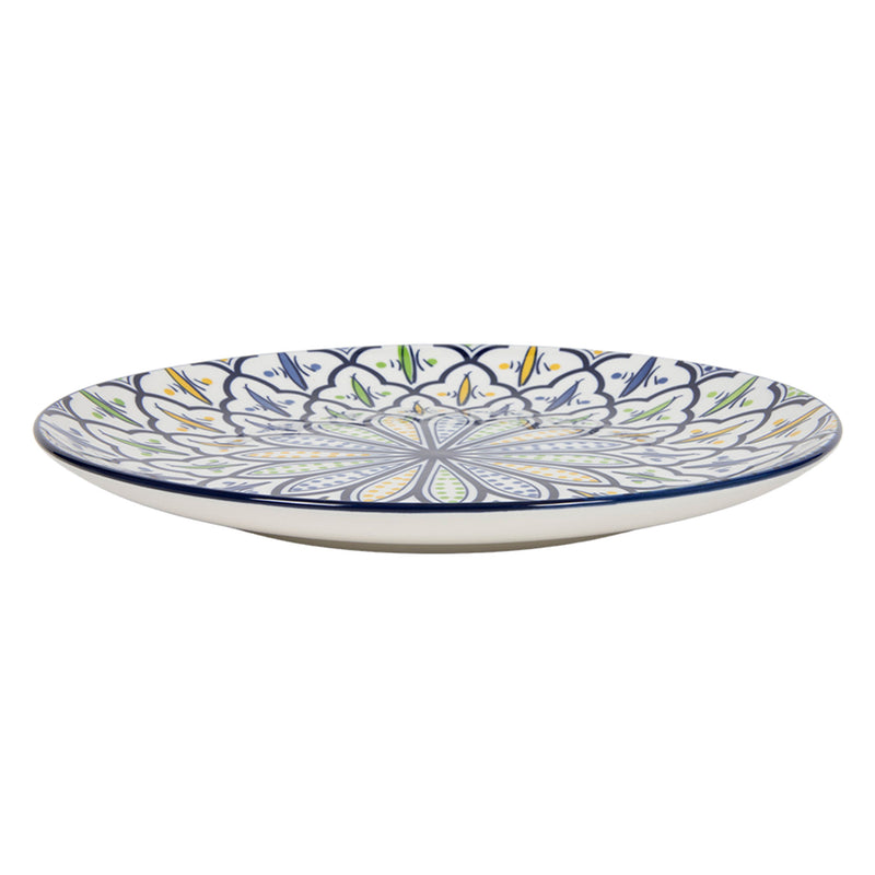 FLOWER Farfurie aperitiv, ceramică, D.19 cm