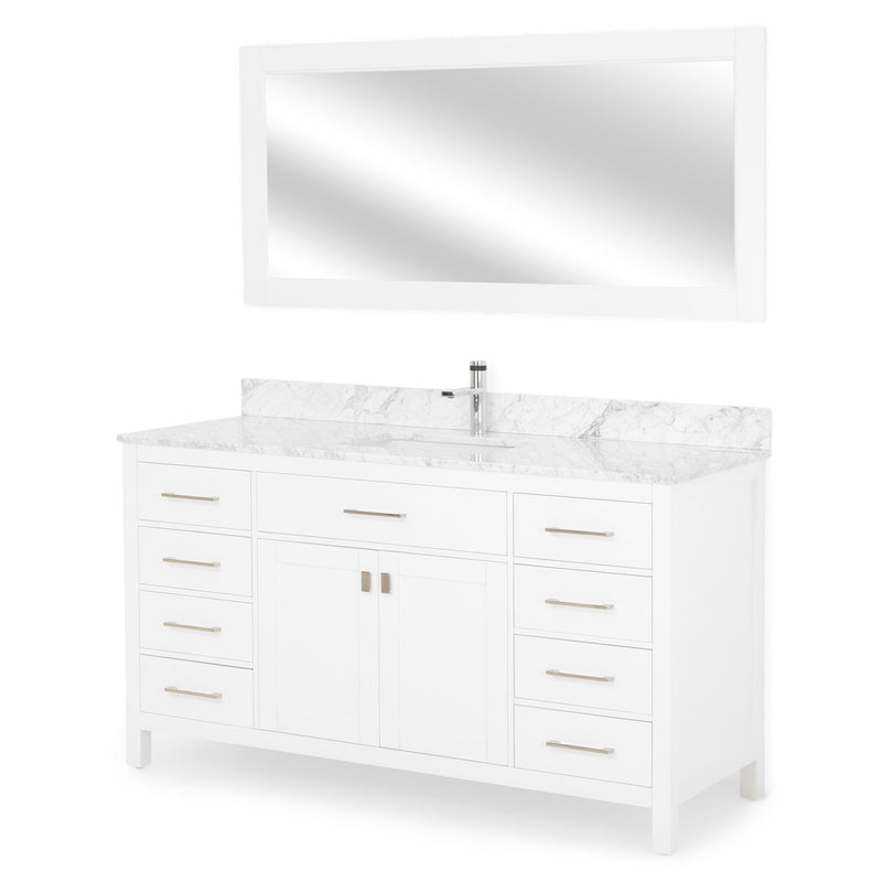 FROST Set mobilier baie, mască lavoar, lavoar, top, oglindă