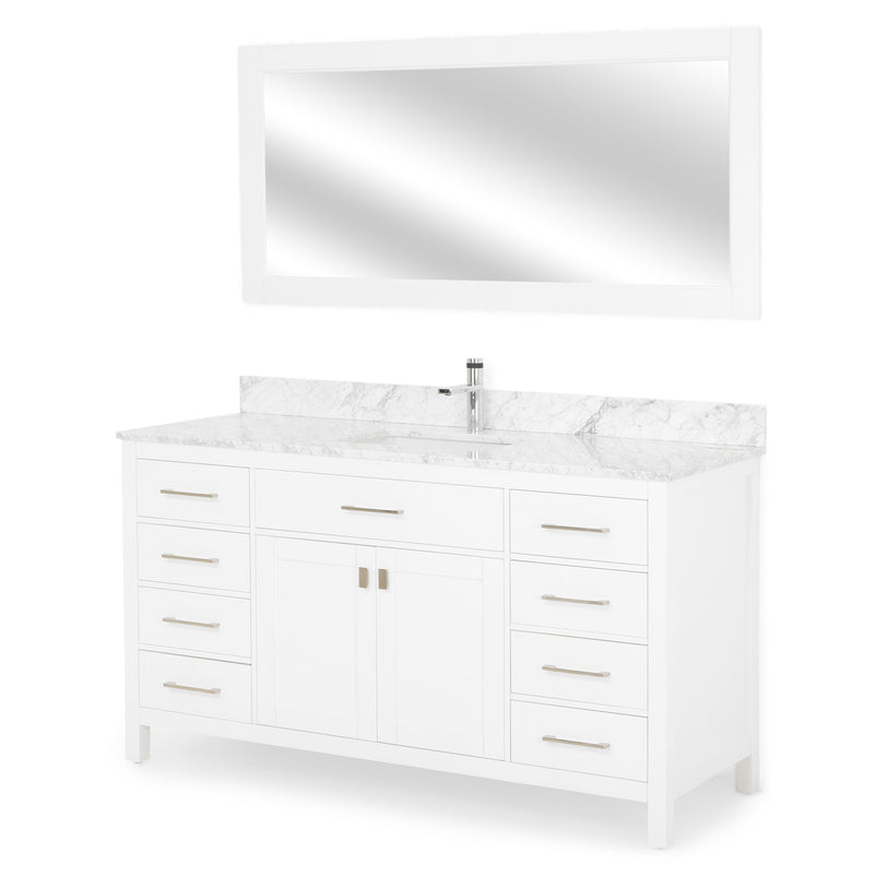 FROST Set mobilier baie, mască lavoar, lavoar, top, oglindă