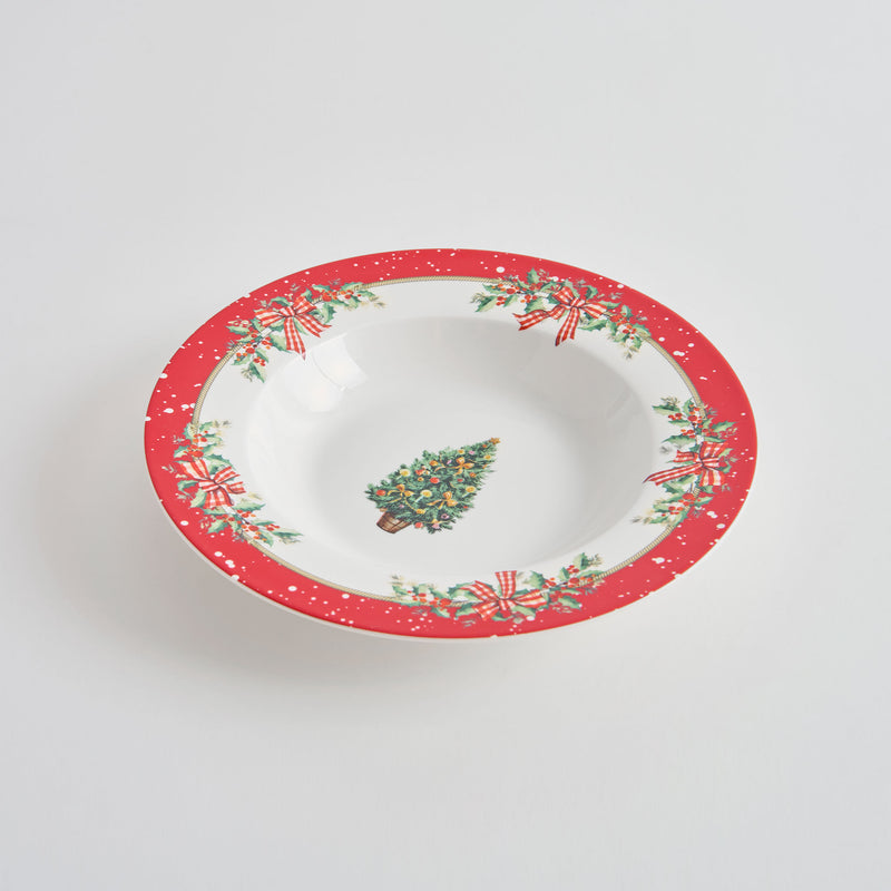 MAGIC CHRISTMAS Farfurie supă, porțelan, D.22cm