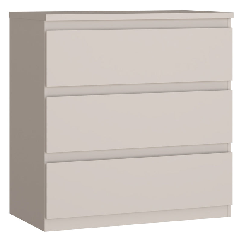 KASPAR Comodă 3 sertare