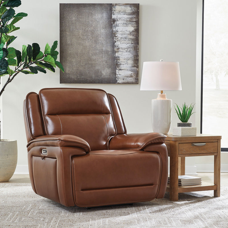 CRAWFORD Fotoliu, recliner electric, piele
