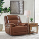 CRAWFORD Fotoliu, recliner electric, piele