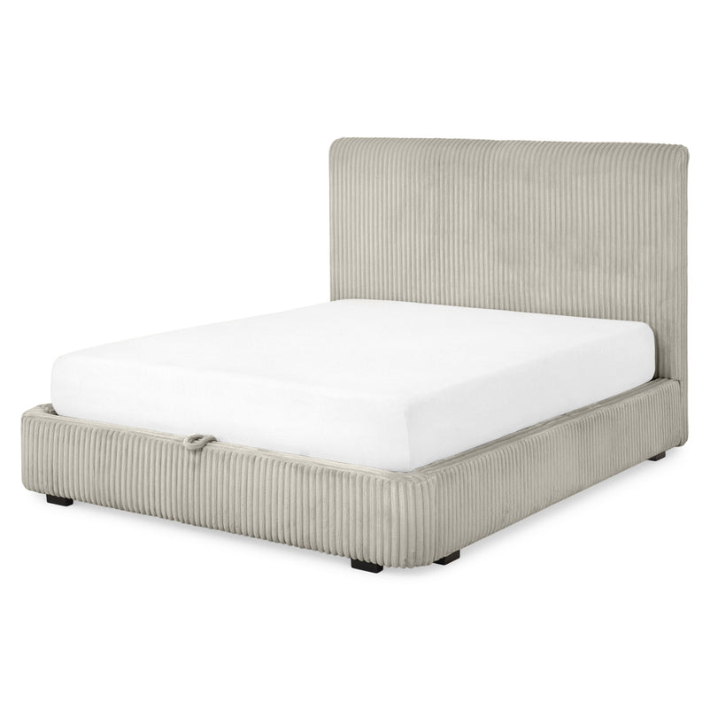 MARYANNE Pat tapițat, 160x200cm, ladă depozitare inclusă