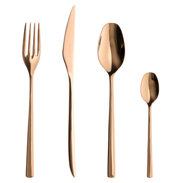 OBELISKO Set tacâmuri 24 piese, inox