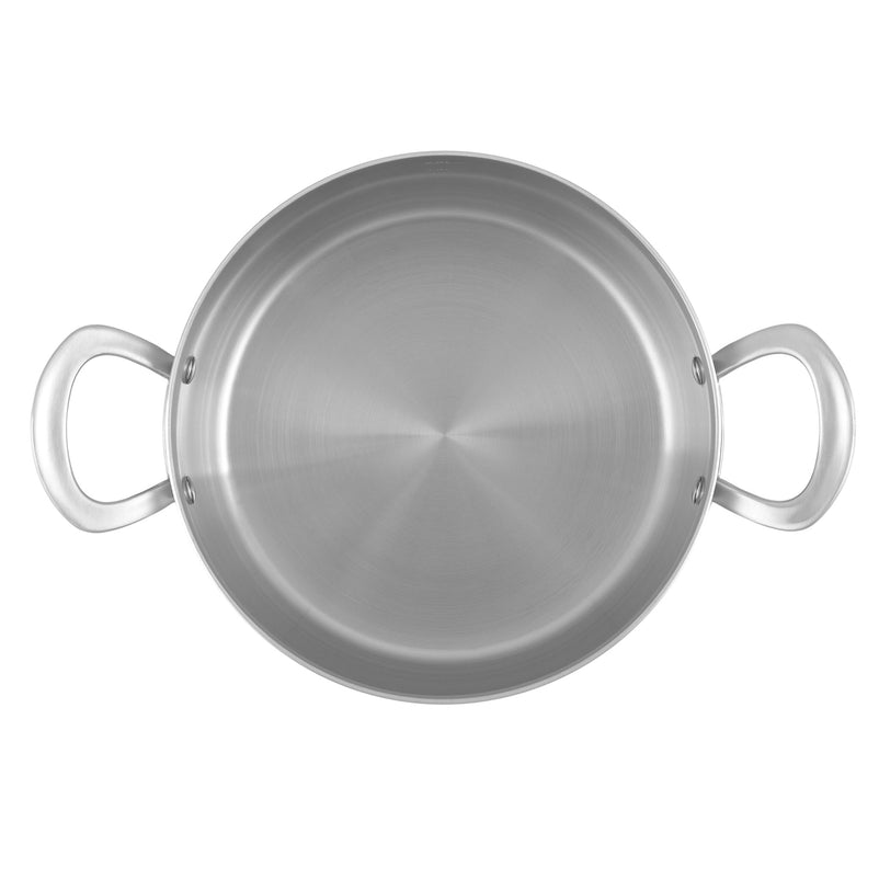 MAUVIEL Oală cu mânere și capac, inox