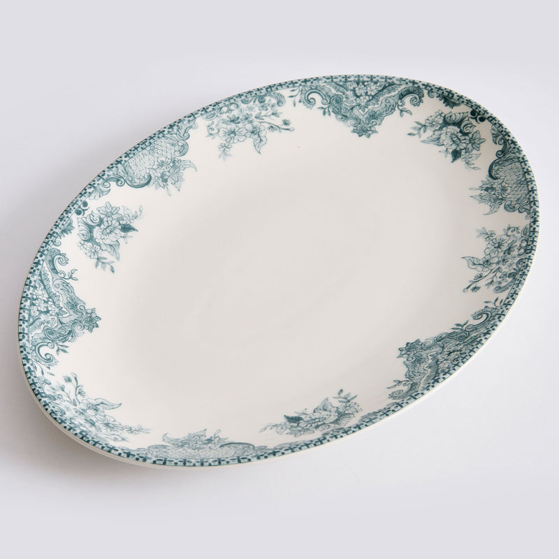 BELLAROSA Platou servire, porțelan, L.36cm