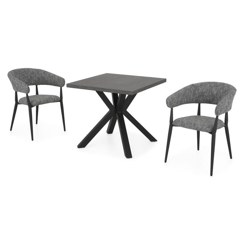 JAVA CERAMIC/NEXUS Set mobilier terasă/grădină, 2 scaune și masă