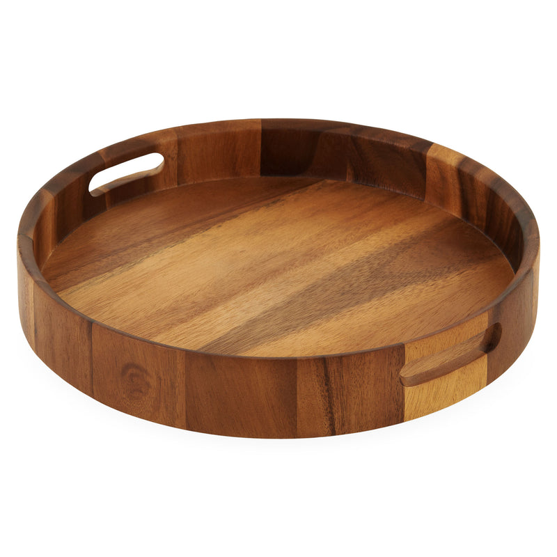 MASAI Tavă, lemn, D.40cm