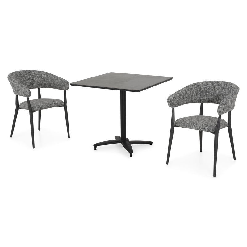 CLEO/NEXUS Set mobilier terasă/grădină, 2 scaune și masă