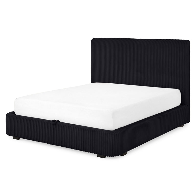 MARYANNE Pat tapițat, 160x200cm, ladă depozitare inclusă