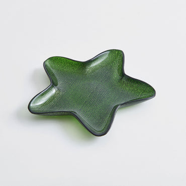 STAR Platou servire, sticlă, D.23cm