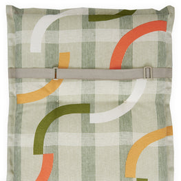 TESS ORANGE Pernă scaun, 50x100cm