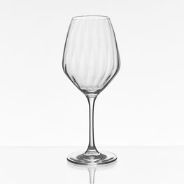 OPTICAL Set 6 pahare vin alb, 360ml