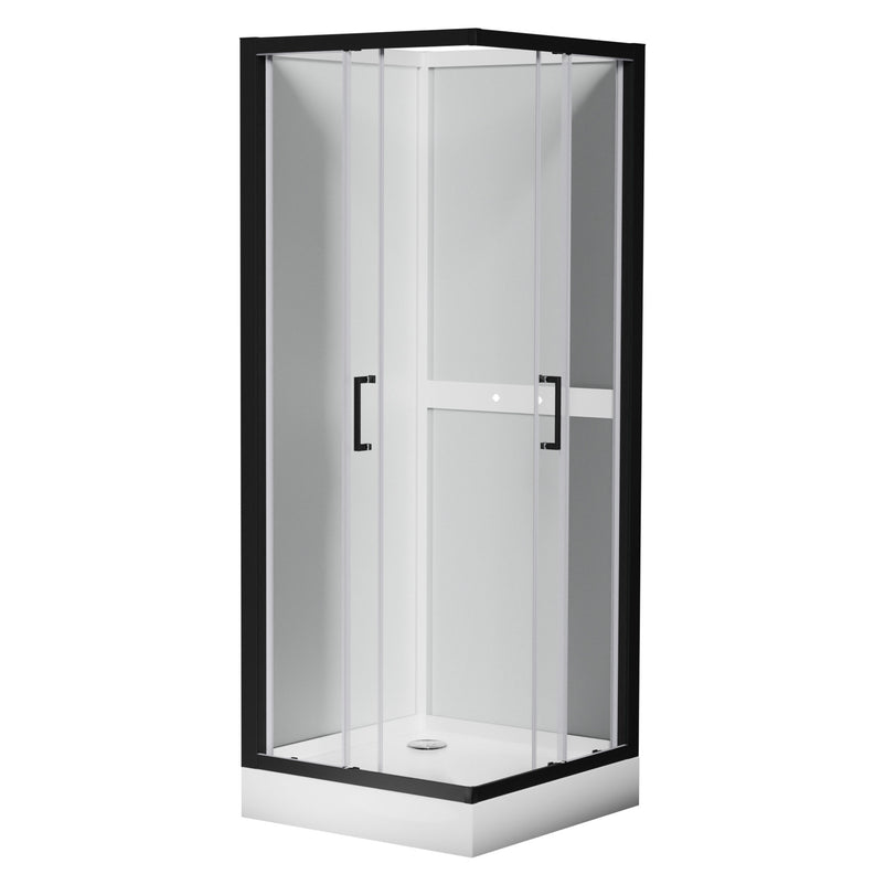 ESSENZA Sistem duș, 90x200cm, sticlă securizată