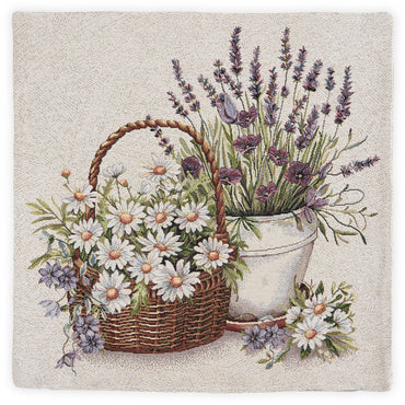 FIELD FLOWERS Pernă decorativă, 45x45cm